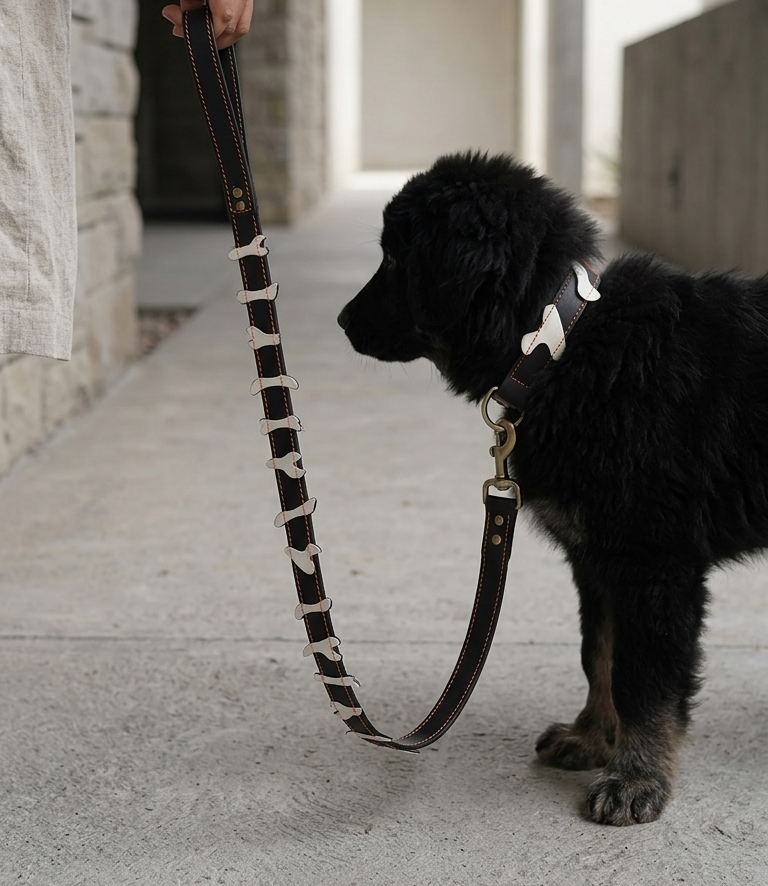 Bulgy Leash & Collar Combo